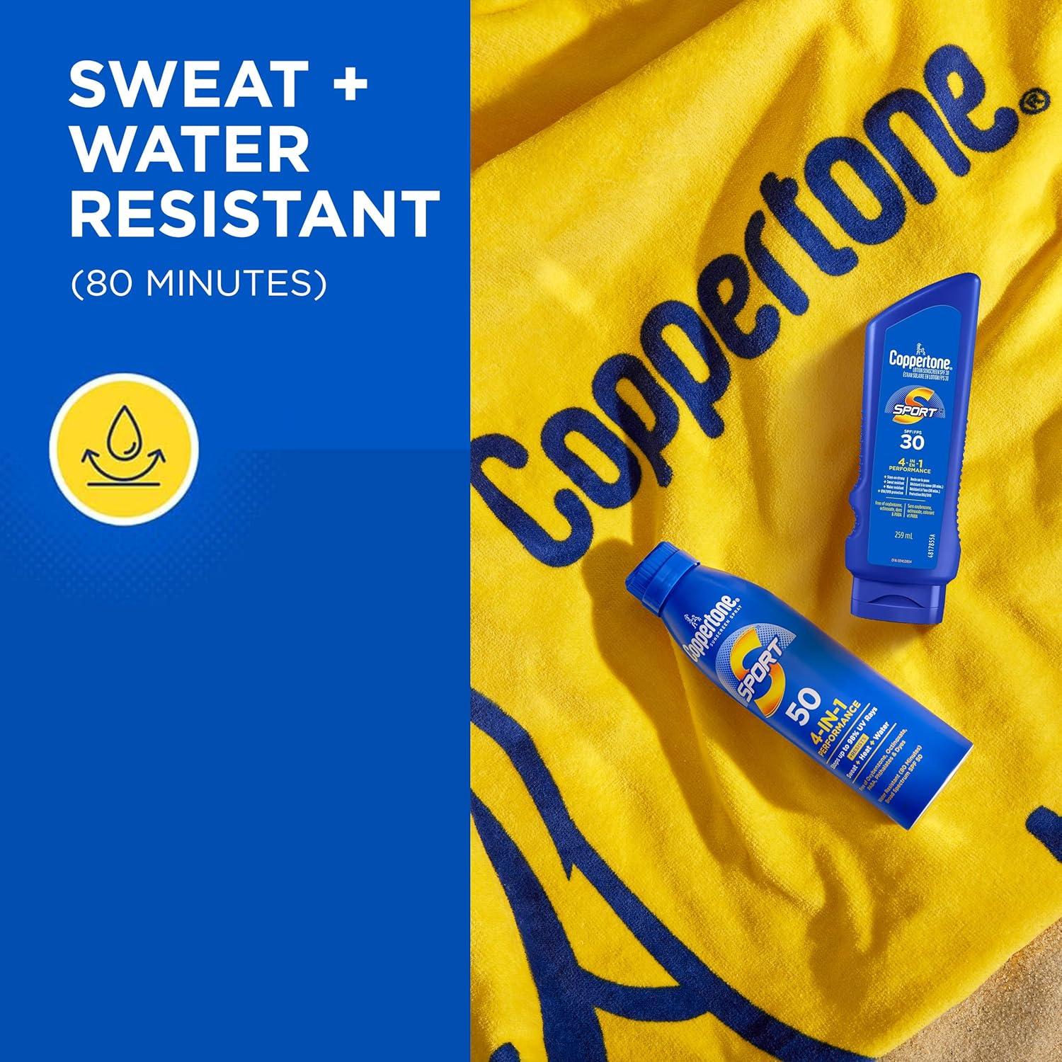 imageCoppertone Sport Sunscreen Lip Balm SPF 50 Sunscreen for Lips Skin Protectant 013 Oz