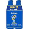 imageCoppertone Sport Sunscreen Spray SPF 50 Water Resistant Spray Sunscreen Pack 55 Oz Pack of 2 Packaging May Vary